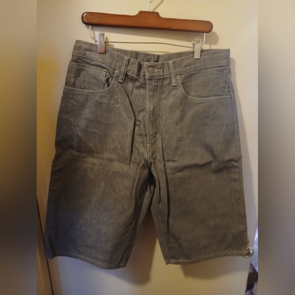 Levi's Men's Charcoal Jean Shorts